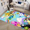 Adventure Time Office Chair Mat: Cartoon Characters Decorative Rug for Home Office Living Room Bedroom Furniture Gift.122303a