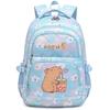 Cute Capybara Student Waterproof Backpack Girls Kids Back To School Book Bags Teenagers Schoolbags Women Travel Bagpack Mochila