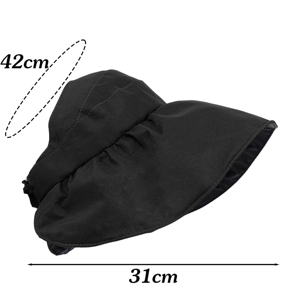2025 New Summer Empty Top Wide Brim Sun Hat for Women Anti UV Sunscreen Bucket Hat Female Sun Protection Outdoor Beach Cap