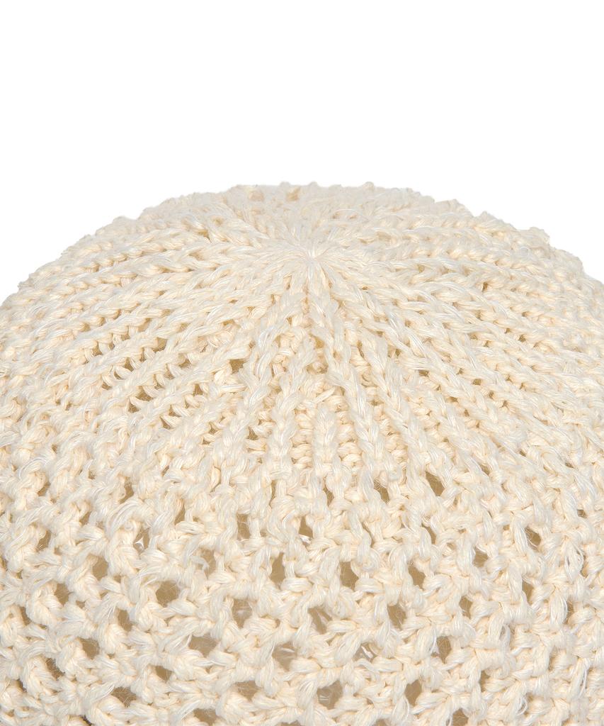 LEE Paper Knit Hat Ivory