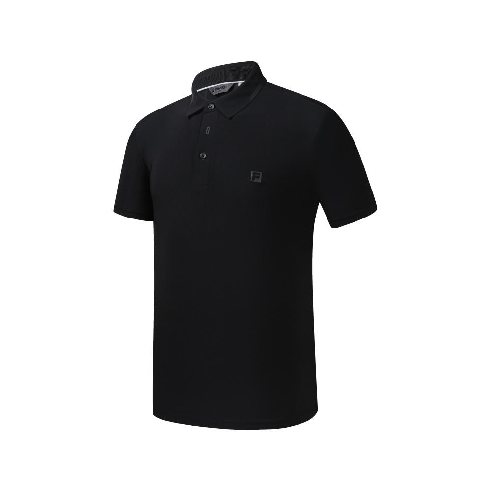 FILA Golf Series Minimalist Comfortable Polo Shirt Men tops A11M635102FBK