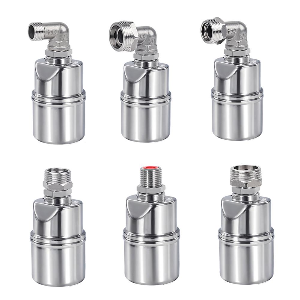 1PCS 1/2 3/4 1Inch 304 Stainless Steel Ball Valve Automatic Water Level Control Float Valve Full Automatic Float Valve
