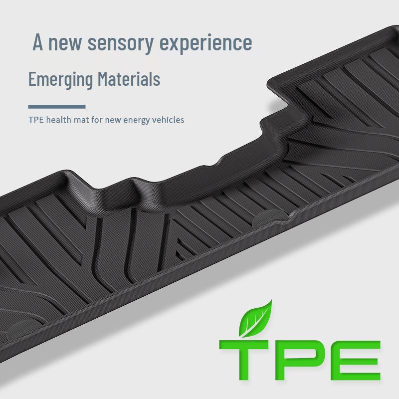 Eco-Friendly TPE Floor, Trunk, and Seat Back Mats for 2023-2025 Fangchengbao 5 Models