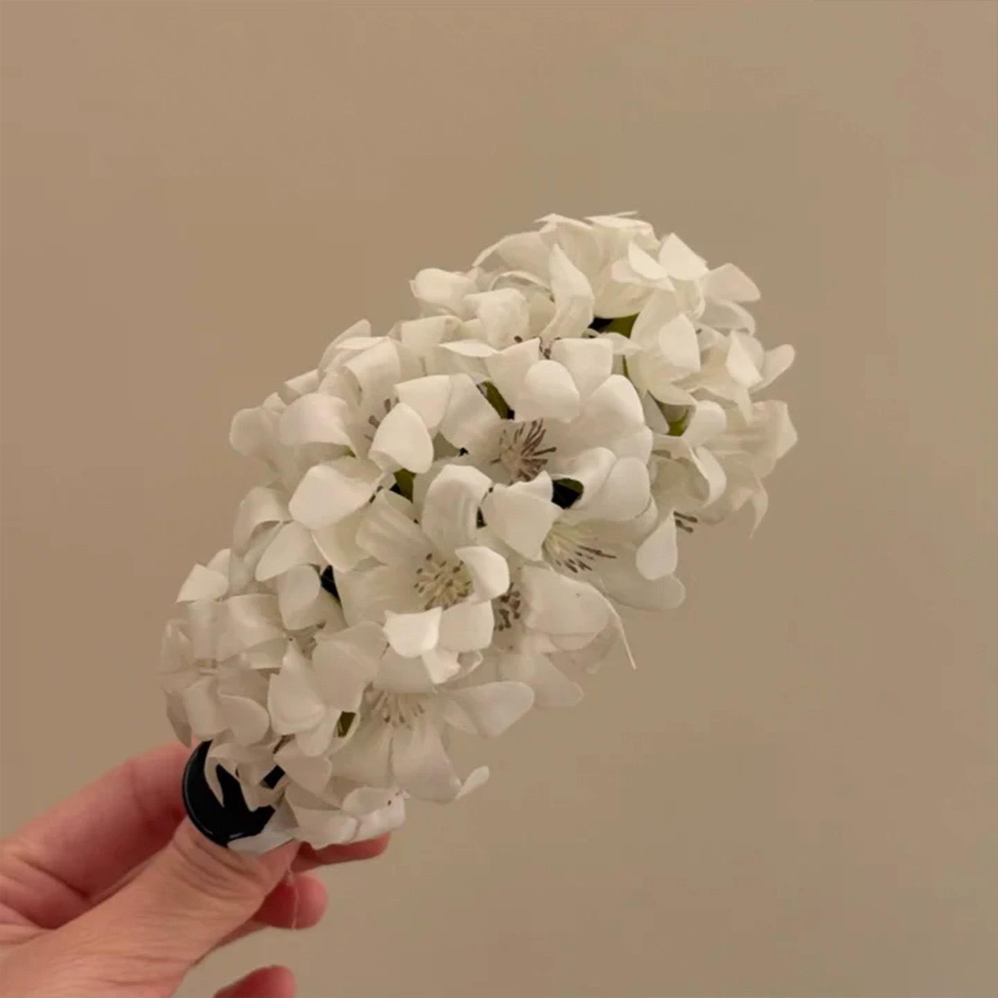 

Super Fairy Gentle Flower Mori Atmosphere Side Clip Temperament Vacation Style Word Clip Hair Accessories Woman