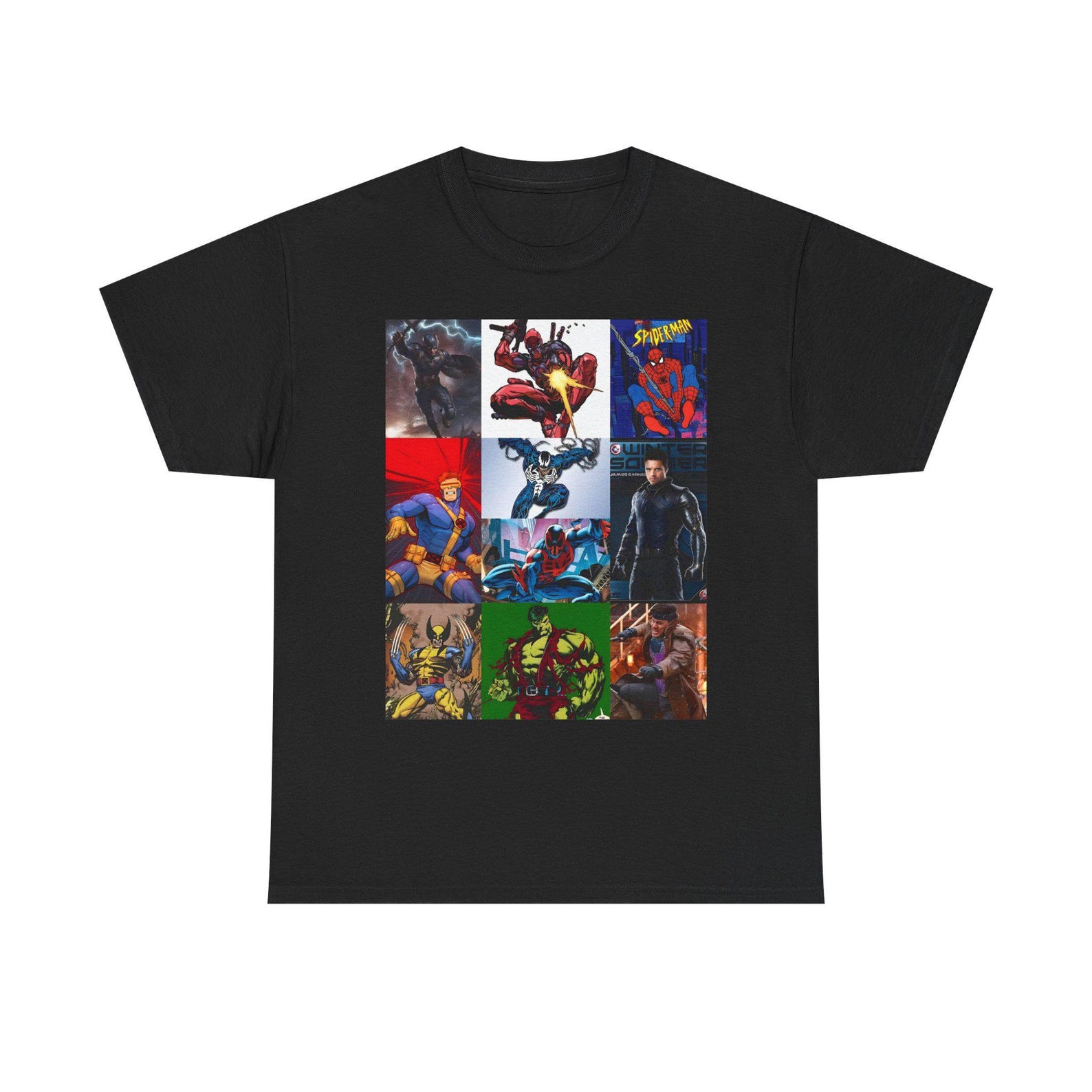 Marvel Collage ES Unisex Tee 4XL