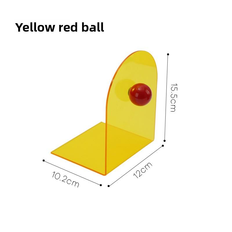 Qiuqiu L-shaped Bookend Stands On The Desks of Students In The Office Study