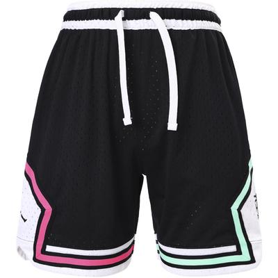 Elastic Waist Drawstring Sports Casual Shorts Men Shorts Black HF6592010