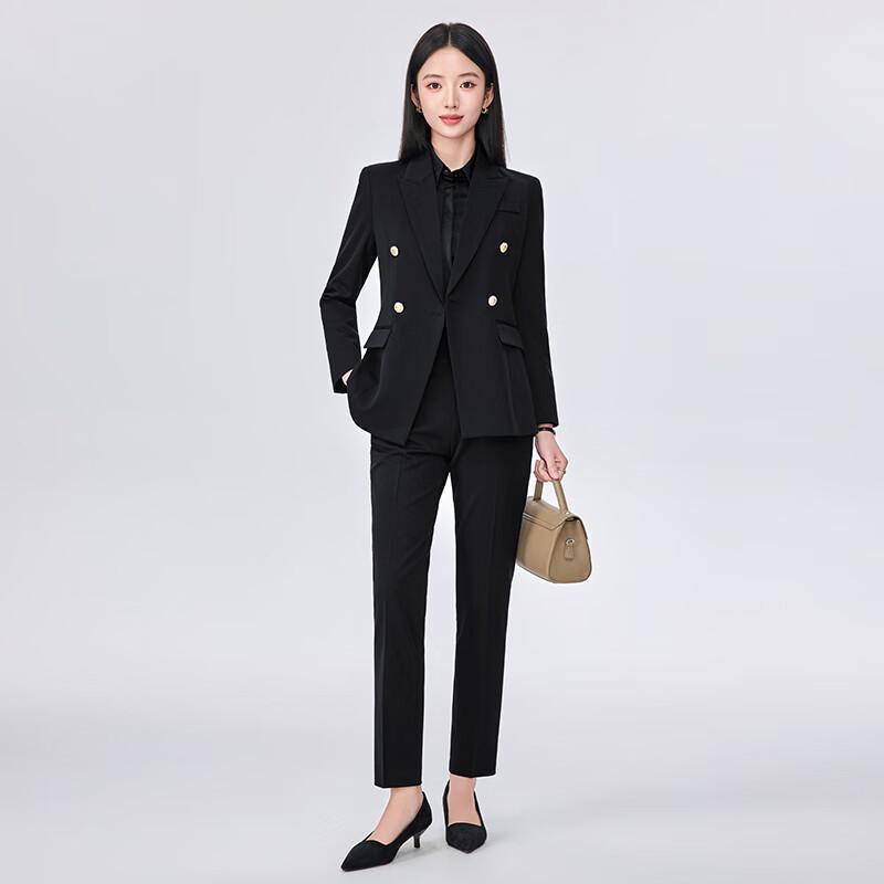 Women's Casual Professional Blazer & Pants Suit Set