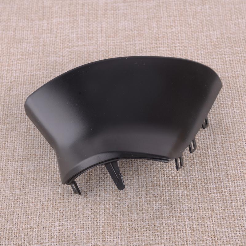 

1 Pair Exterior Side Rear View Mirror Triangle Base Cover Trim Fit for Toyota Camry 2018 Black Plastic