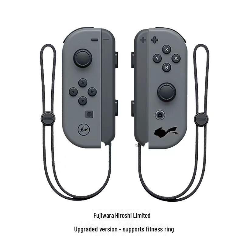 Compatible Joycon Handles for NS Switch - Kingdom Tears Edition with Bluetooth Wake-Up and Fitness Ring Support
