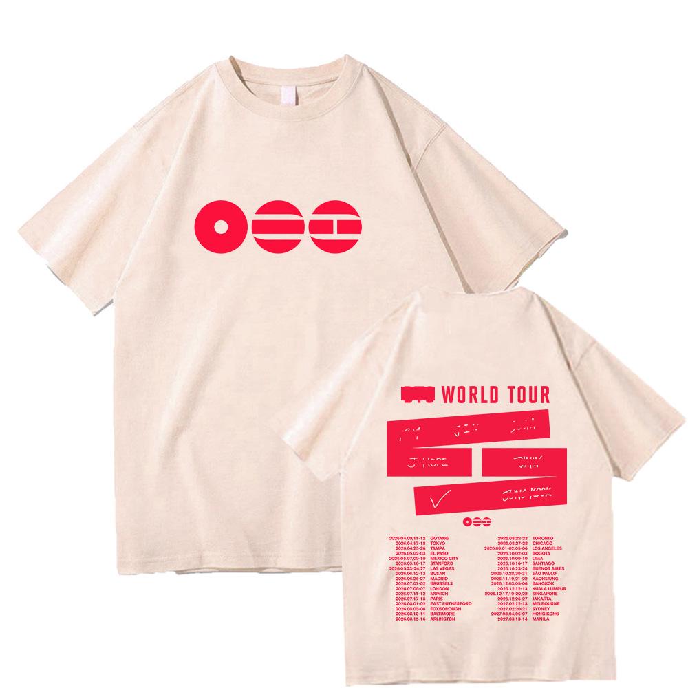 Najlepsze Jeszcze Przed Nami Koszulki z Trasy Koncertowej A-arirang Pop Album Bawełna Wysokiej Jakości Koszulki Prezent Fani Moda Top Koszulki Unisex