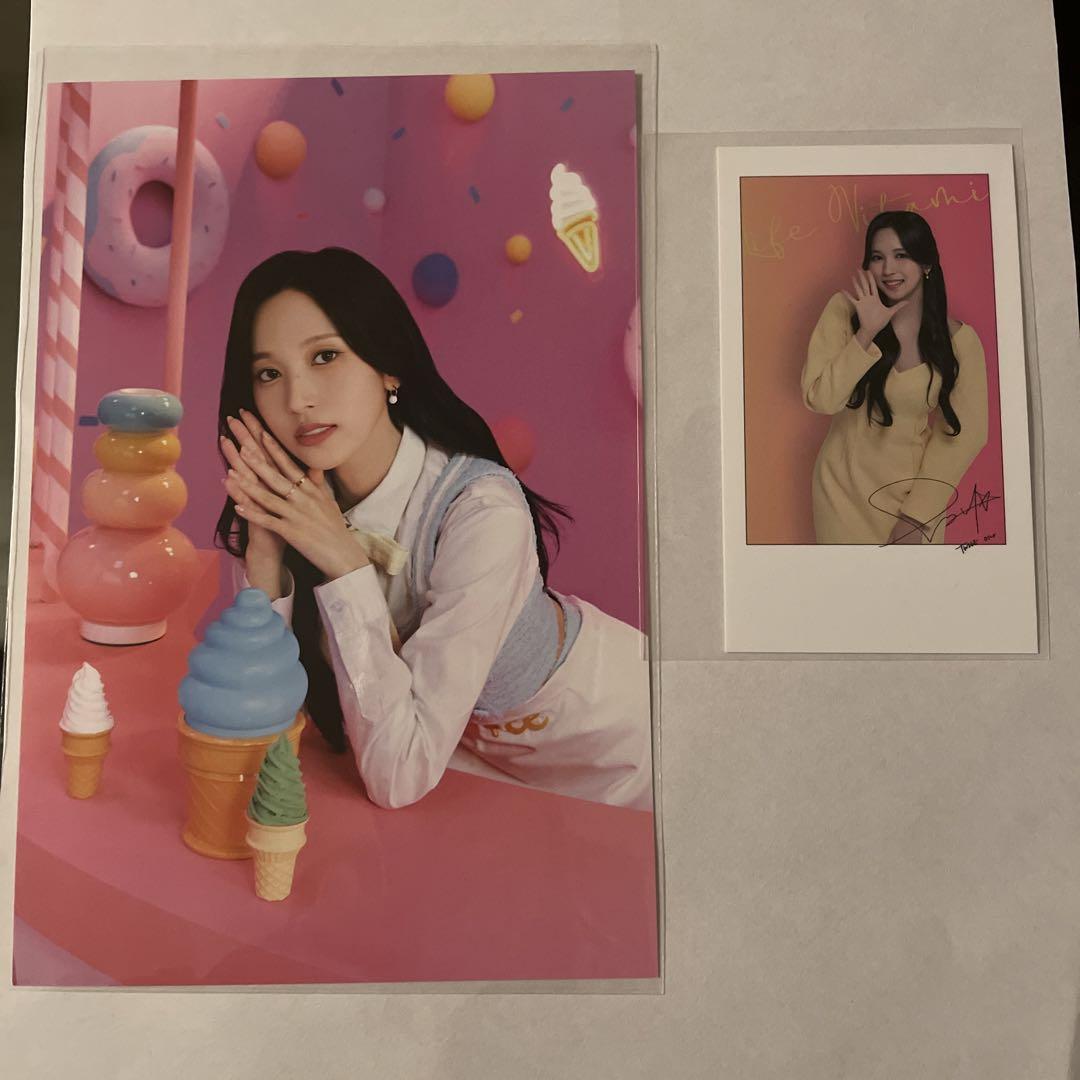 

[USED] TWICE Mina Postcard Cheki Trading Card