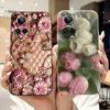 For Realme GT Neo 3 5G Case New Fashion Flower Shockproof Silicone Soft TPU Matte Cover For Realme GT Neo3 80W GTNeo3 Phone Bags