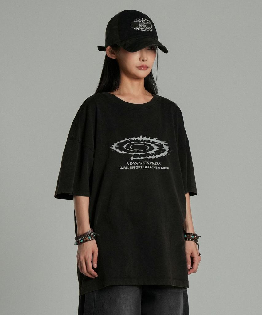 IDWS Swift Symbol Dying T-Shirt Black