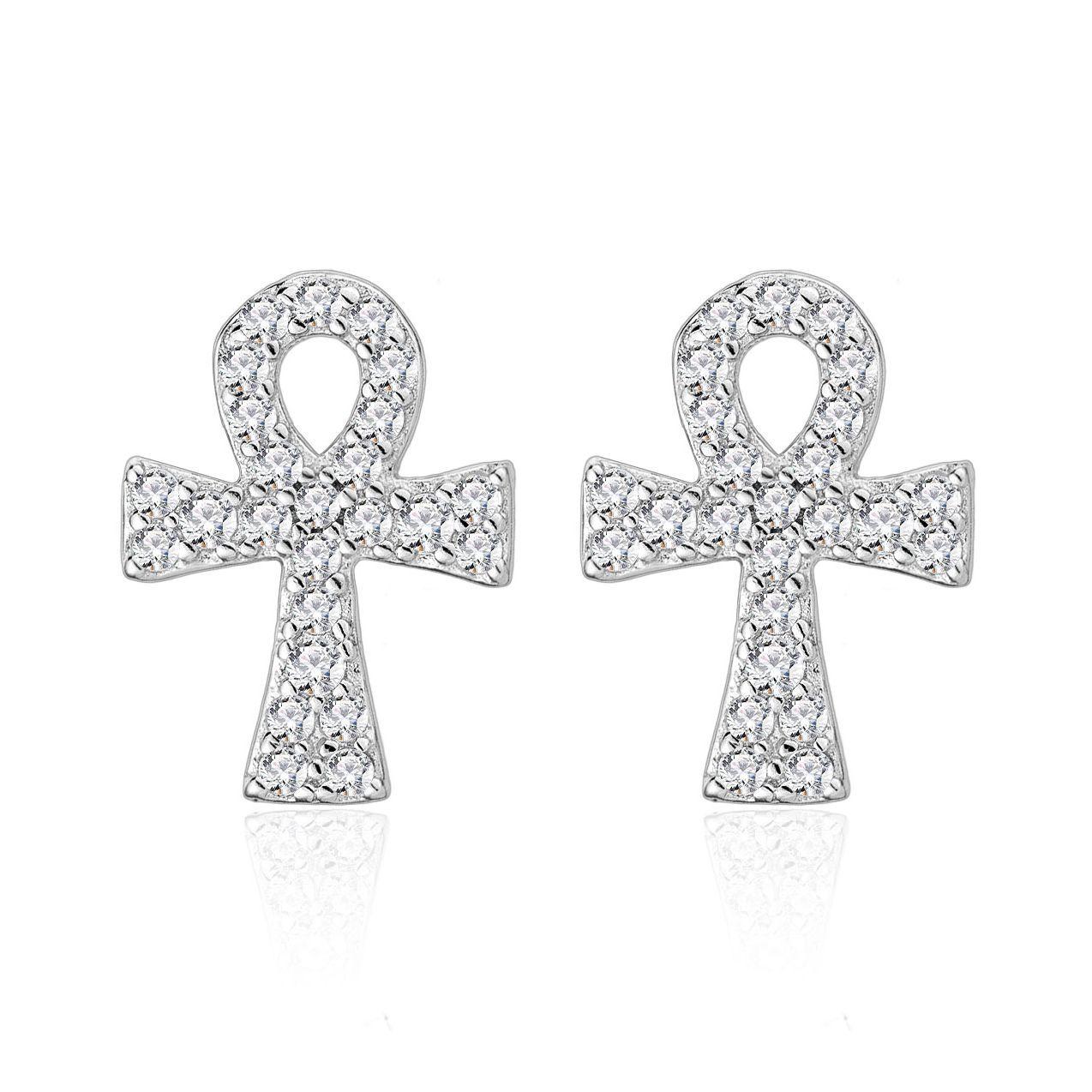 

Серьги-гвоздики S925 Silver Girl S Prayer, модные серьги-подставки, изысканные серьги Premium Sense Niche 925 Silver