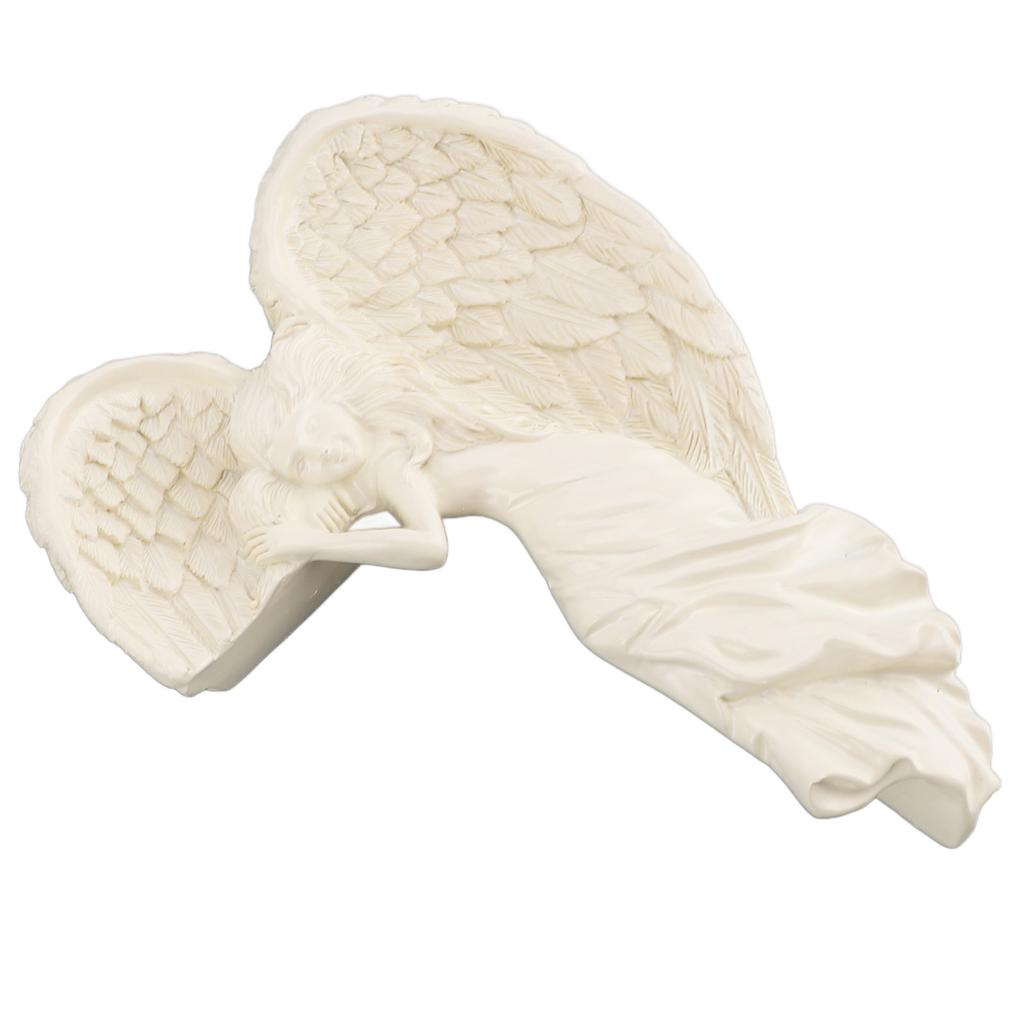 Dveřní rám andělská dekorace pryskyřice pravoúhlá nástěnná socha rohová 3D figurka do obývacího pokoje ložnice