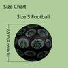1pc FIFA World Cup Theme Pattern Football, Standard Size 5 Soccer Ball Stylish Sport Football for Competition Play and Training
