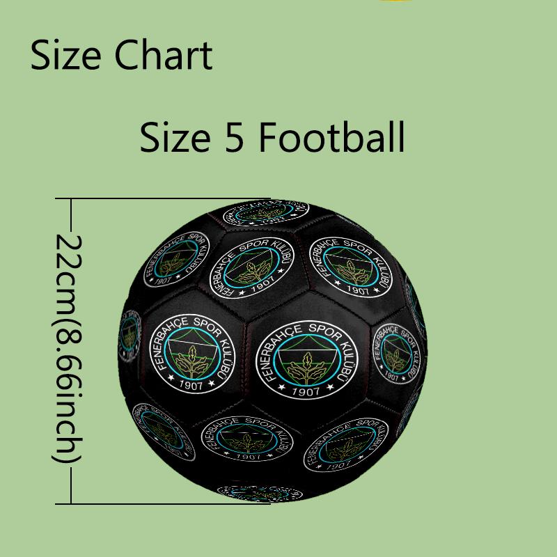 1pc FIFA World Cup Theme Pattern Football, Standard Size 5 Soccer Ball Stylish Sport Football for Competition Play and Training