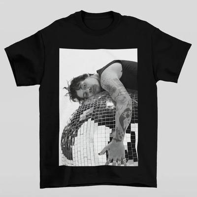 2026 Summer HARRY STYLES Graphic Pure Cotton Printed POP ARTISTS Trend Tshirt Unisex Breathable Casual