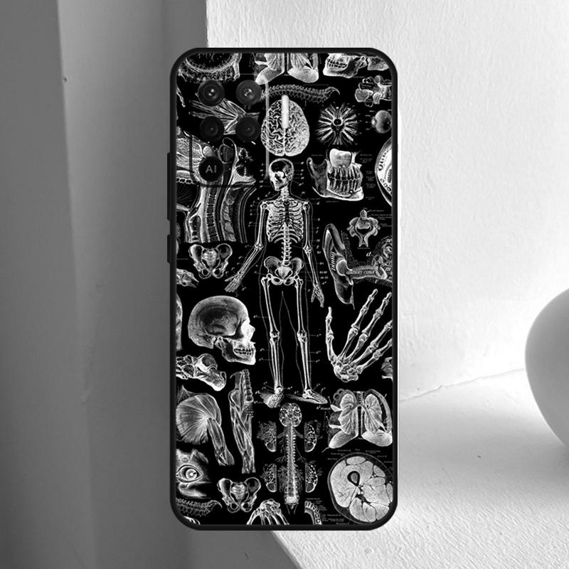 Medical Skeleton Anatomy For OPPO A6 A5 Pro A15 A17 A77 A16 A76 A96 A18 A38 A58 A78 A98 A54 A74 A94 A40 A60 A80 Case