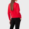 Emporio Armani SS23 Year Of The Rabbit Limited Edition Letter Rabbit Embroidered Crew Neck Sweatshirt Women Sweatshirt China-Red 3R2M6I-1JHSZ-0334