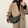 Fashi Women Shoulder Bags Half Mo PU Leather Large Capacity Hobos For Ladies Crossbody Bag Luxury Handbag 2026 Trends Winter