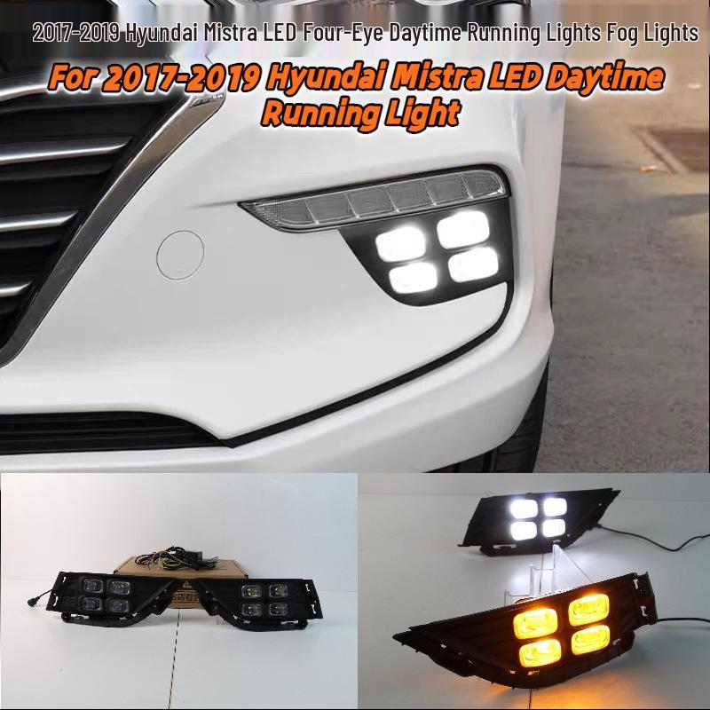 LED Fog & Daytime Running Lights for 2017-2019 Hyundai Mistra