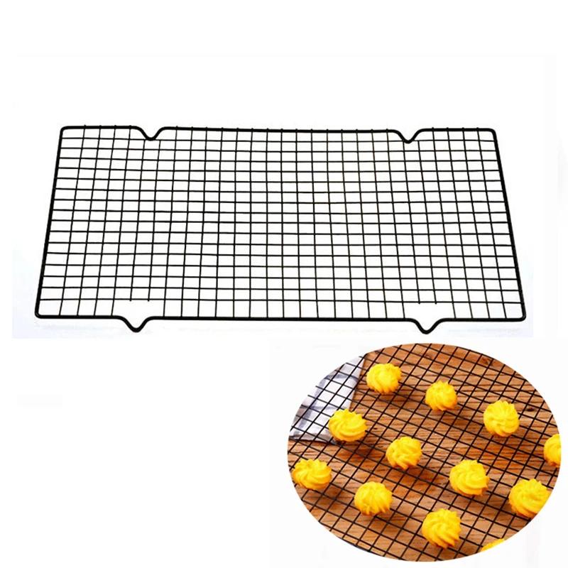 Non-stick Cooling Rack Baking Steel Bakery Tools for Cake Biscuit Cookie Baking Rack Tray Stainless Steel Cooling Grid Tools