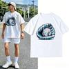 Dripping Donut Baseball Glove Graphic T Shirt Unisex Oversized Short Sleeve Tees Soft Cotton Colorful Sprinkles Baseball Print