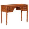 Writing Desk with Drawers 110 X 50 X 76 Cm Solid Acacia Wood