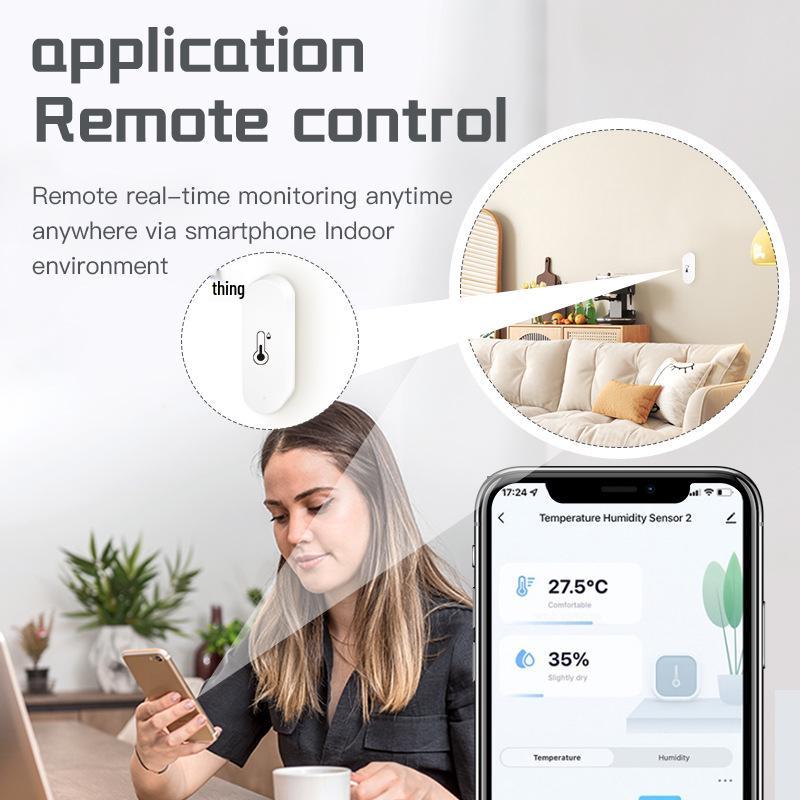 CozyLife Indoor Smart Mini Thermometer & Hygrometer Sensor