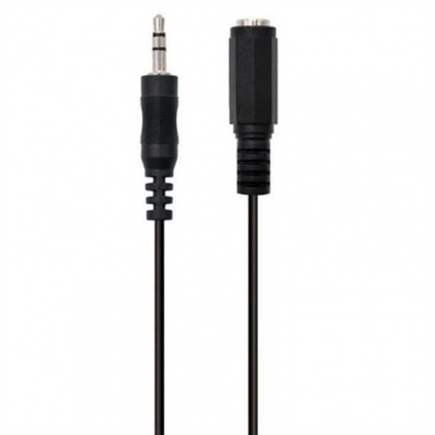 Câble Audio Jack (3,5 Mm) Ewent Noir 2 M