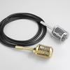 Antique Type  Metal Microphone for Photography Video Recording Home Bar Decoration Accessories Premium Craftsmanship