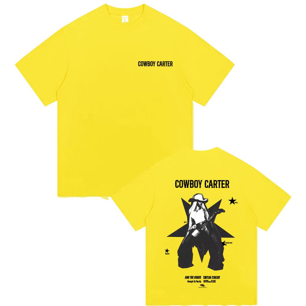 Beyonce Cowboy Carter Graphic Tshirt Unisex Casual Aesthetic Short Sleeve Tshirt Unisex Unisex Fashion Vintage Black T Shirts Tops
