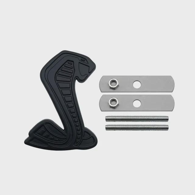 3D Cobra Styling Auto Metall Aufkleber Kühlergrill Abzeichen Kotflügel Seiten Emblem Heck Aufkleber Für Ford Mustang Shelby GT GT350 500 Cobra