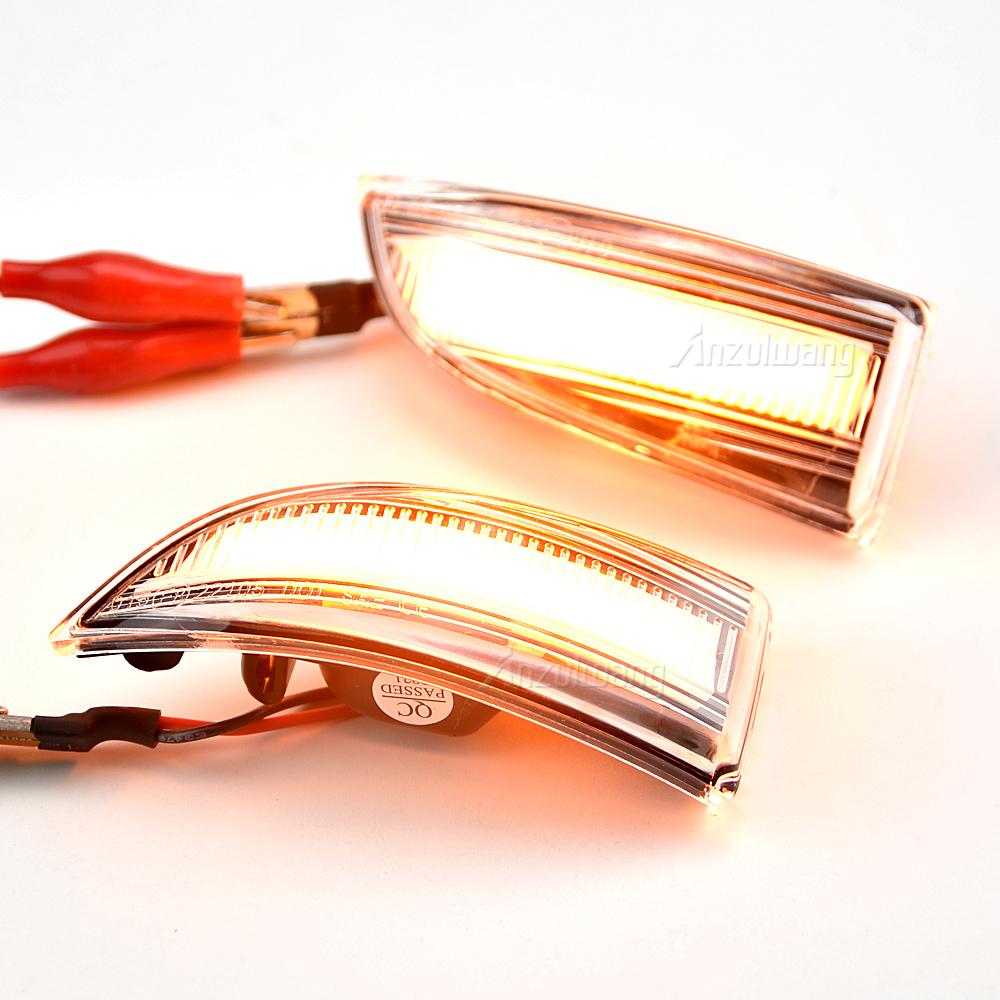 Dynamic Turn Signal Light For Renault Grand Scenic III Megane MK3 Fluence Latitude Samsung SM5 Rearview Mirror Indicator