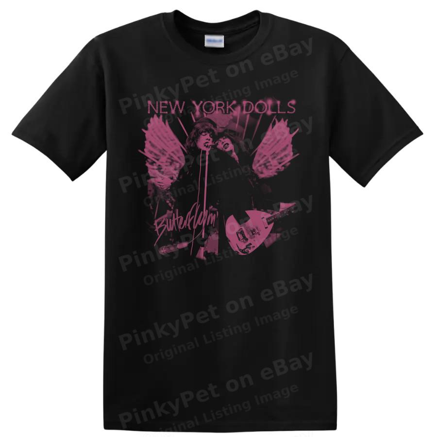 New York Dolls Punk Rock Band Concert T Shirt Vintage Music Graphic Tee Gift