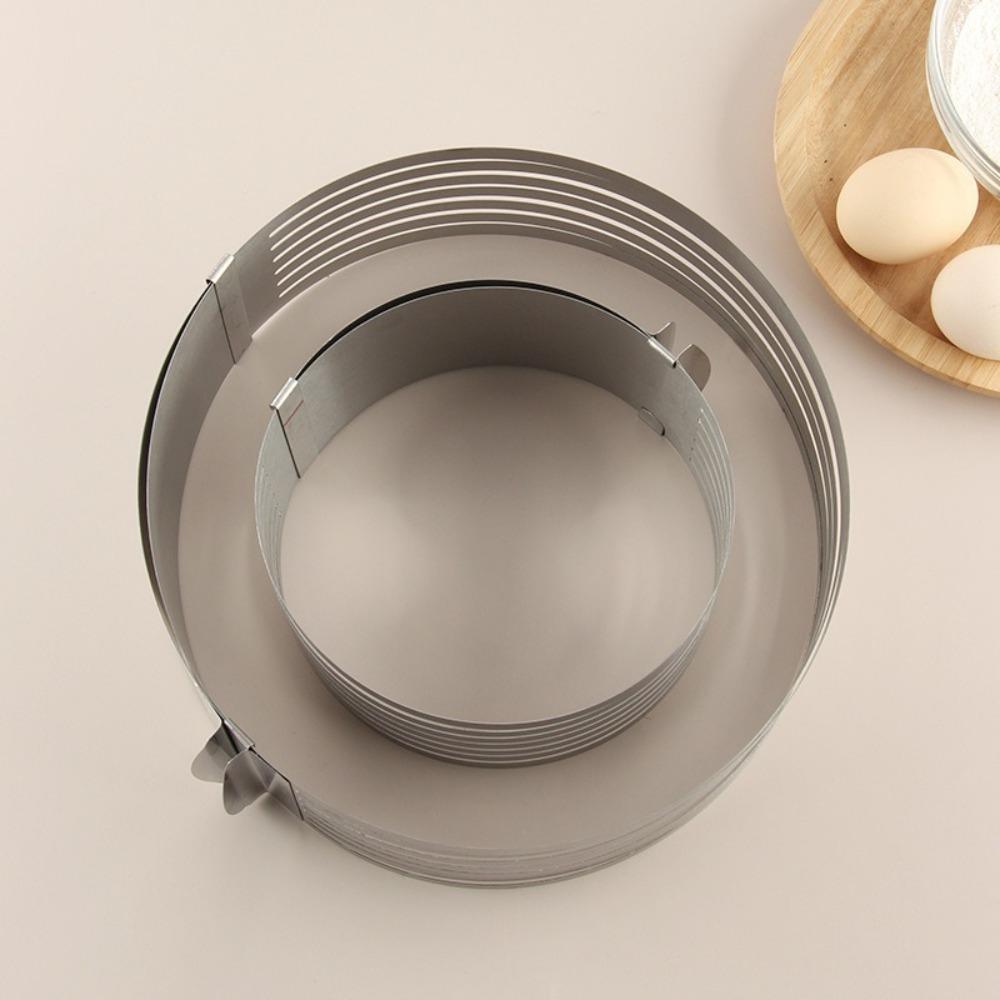 Standardized Cake Layer Cutter Stainless Steel Cake Layered Ring Mousse Cake