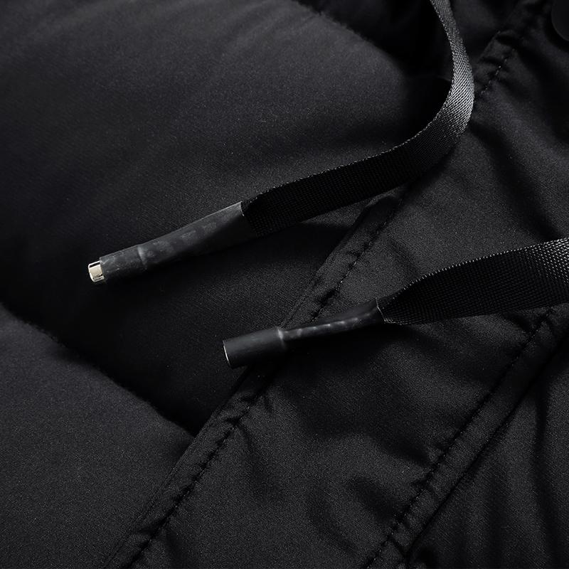 Fashion Winter Sleeveless Parkas Man Long Vest Hooded Plus Size Casual Thick Warm Outerwear Men Jackets