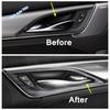 Black Car Glass Switch / Door Handle Bowl / Glove Box / Air AC Outlet Accessories Cover Trim For Cadillac CT5 CT5-V  - 2024