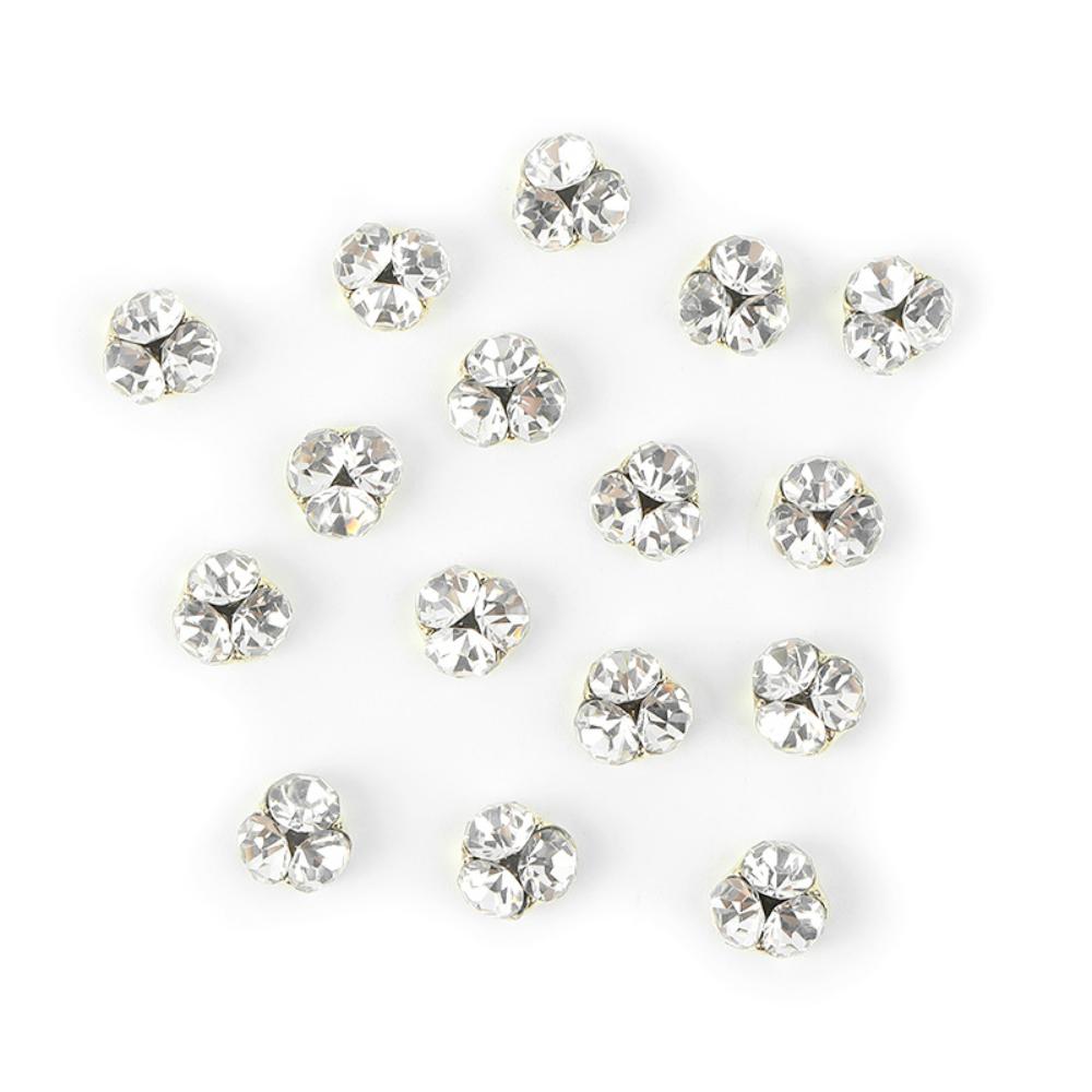10pcs Shining 3D Nail Art Decoration Luxury Crystal Nail Art Charms  Manicure Accessory