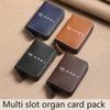 Men's Wallet Leather Billfold Credit Card ID Holder Male Purse For Opel Astra G H J K F Corsa D Zafira B Insignia Mokka Regal