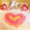100/500/1000pcs Artificial Rose Petals Romantic Artificial Flower Silk Petals Valentine Day Wedding Flower Petal Decoration