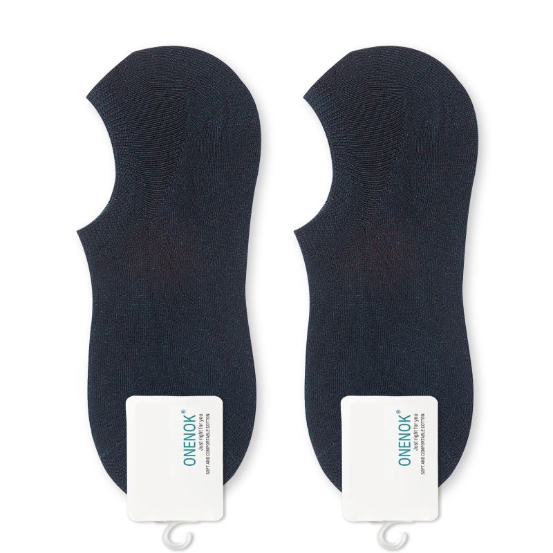 Men's Fine Combed Cotton Anti-odor Breathable Anti-sweat Anti-slip Non-slip Short Invisible Boat Style Stockings for Summer Pure Cotton