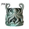 3D Printed Octopus Planter Planter, Artistic Coastal Plant Pot, Decorative Indoor Outdoor Container for Cactus, Succulents, Unique Desk Accessory Sun