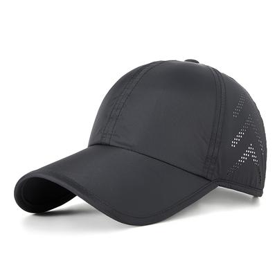 Casquette de baseball imperméable et décontractée pour homme et femme, grande taille, à séchage rapide, ajustable, pour le golf, printemps et été