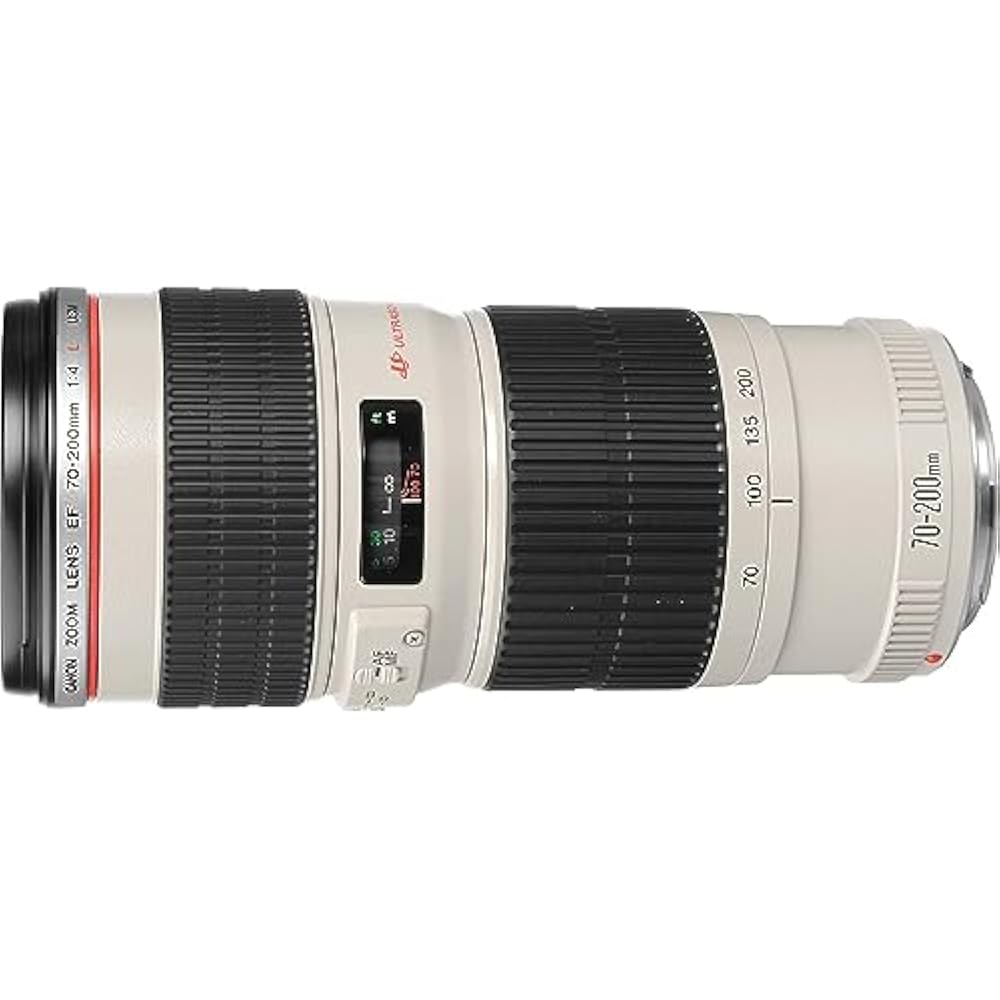 Canon Telephoto Zoom Lens EF70-200mm F4.0L USM Full Size Compatible