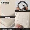 [Khgdfvw] Compatible Mercedes Benz Key Case New Genuine Leather Key