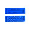 TamperSeals Group 100 Blue 25x85mm Tamper Evident Security Guaranteed Safety Stickers - Non-Migrating Labels/Seal Stickers, Tamper-Evident Seals,