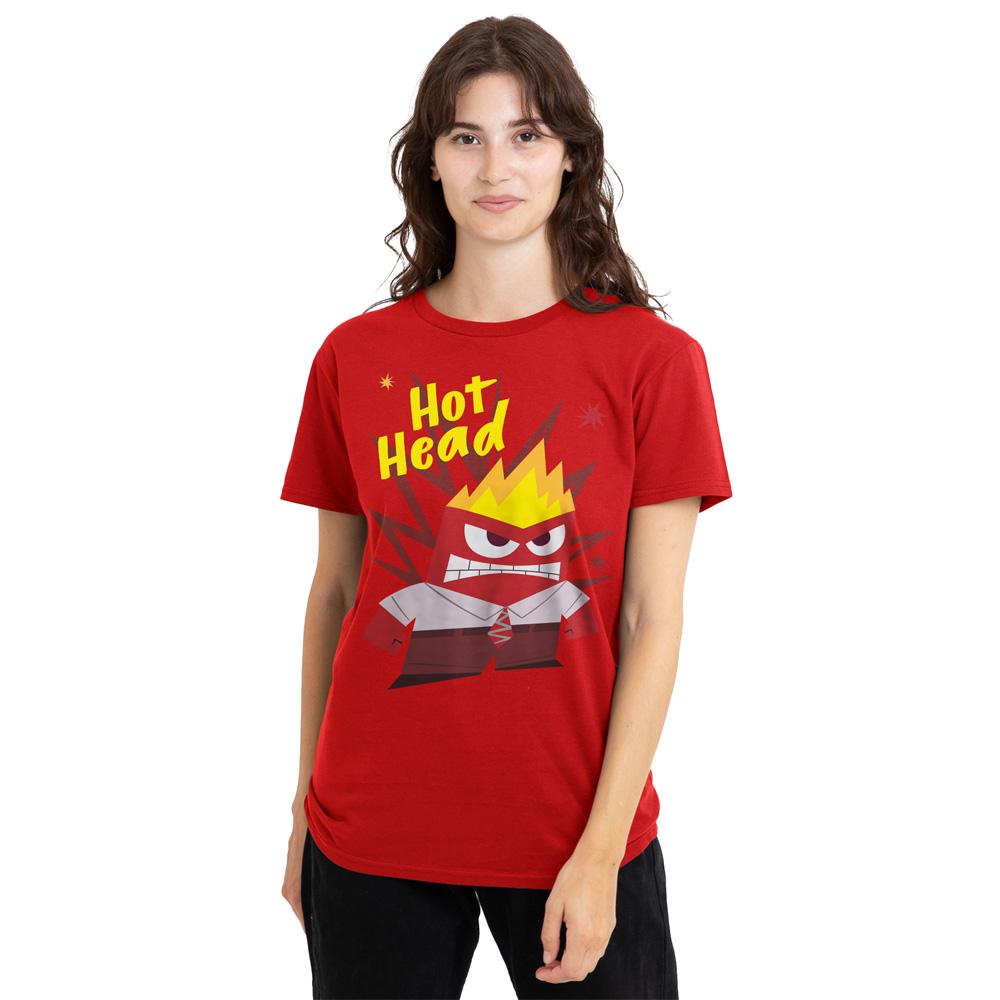 Inside Out Womens/Ladies Anger T-Shirt